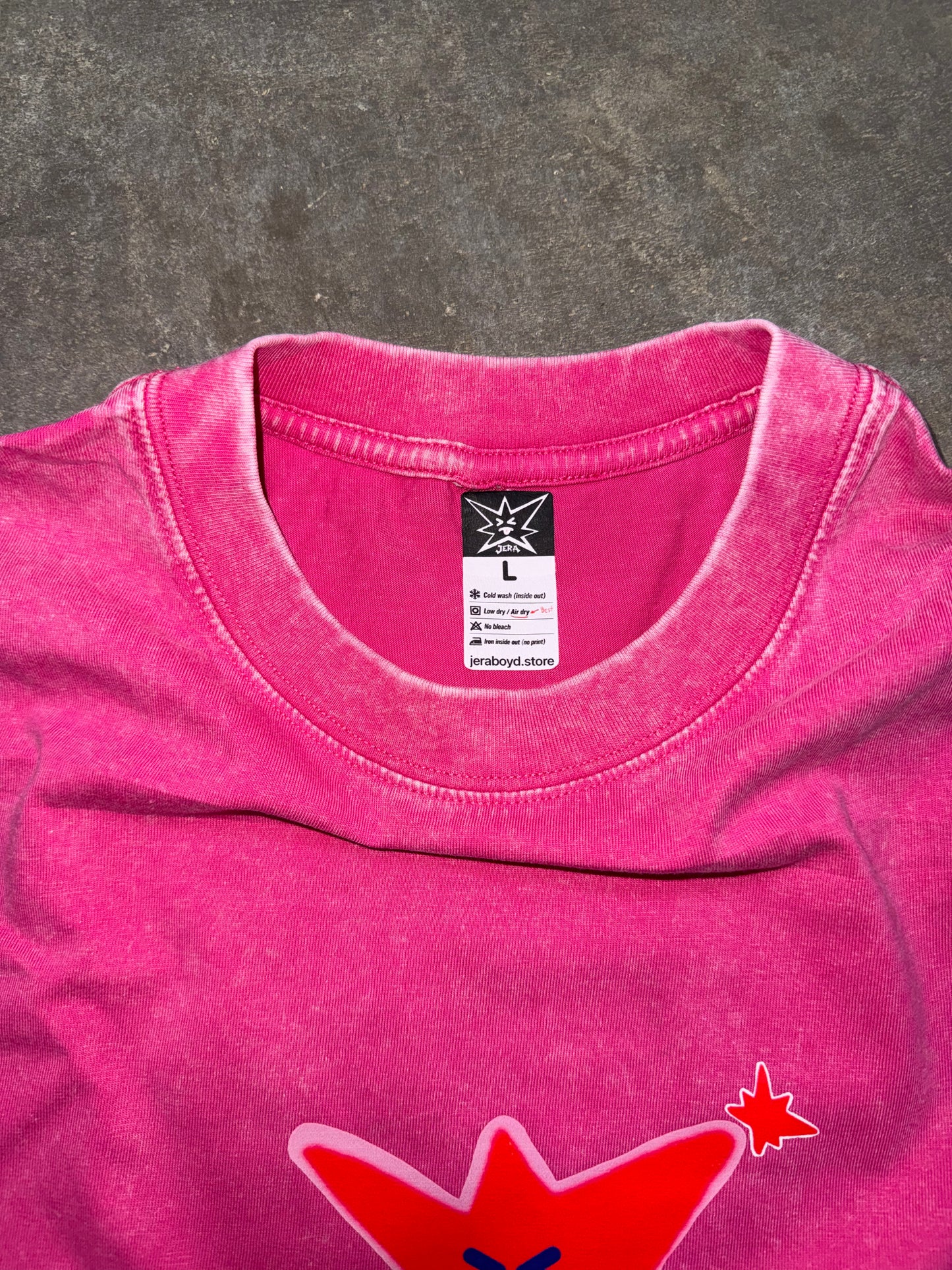 Pink Acid Tee