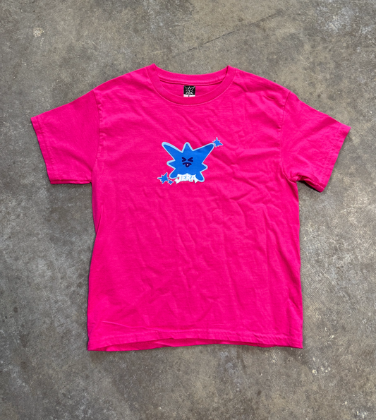 Pink "BLUE Star" Tee