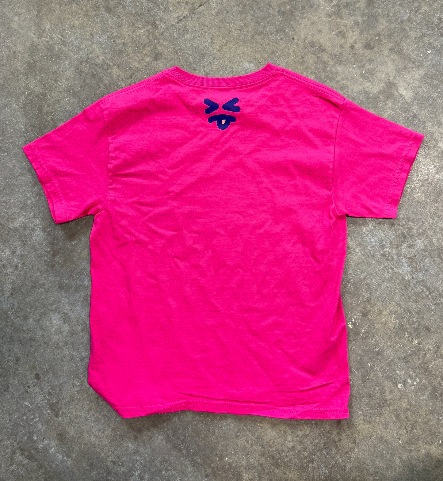 Pink "BLUE Star" Tee